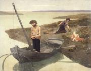 Pierre Puvis de Chavannes The Poor Fisherman oil painting